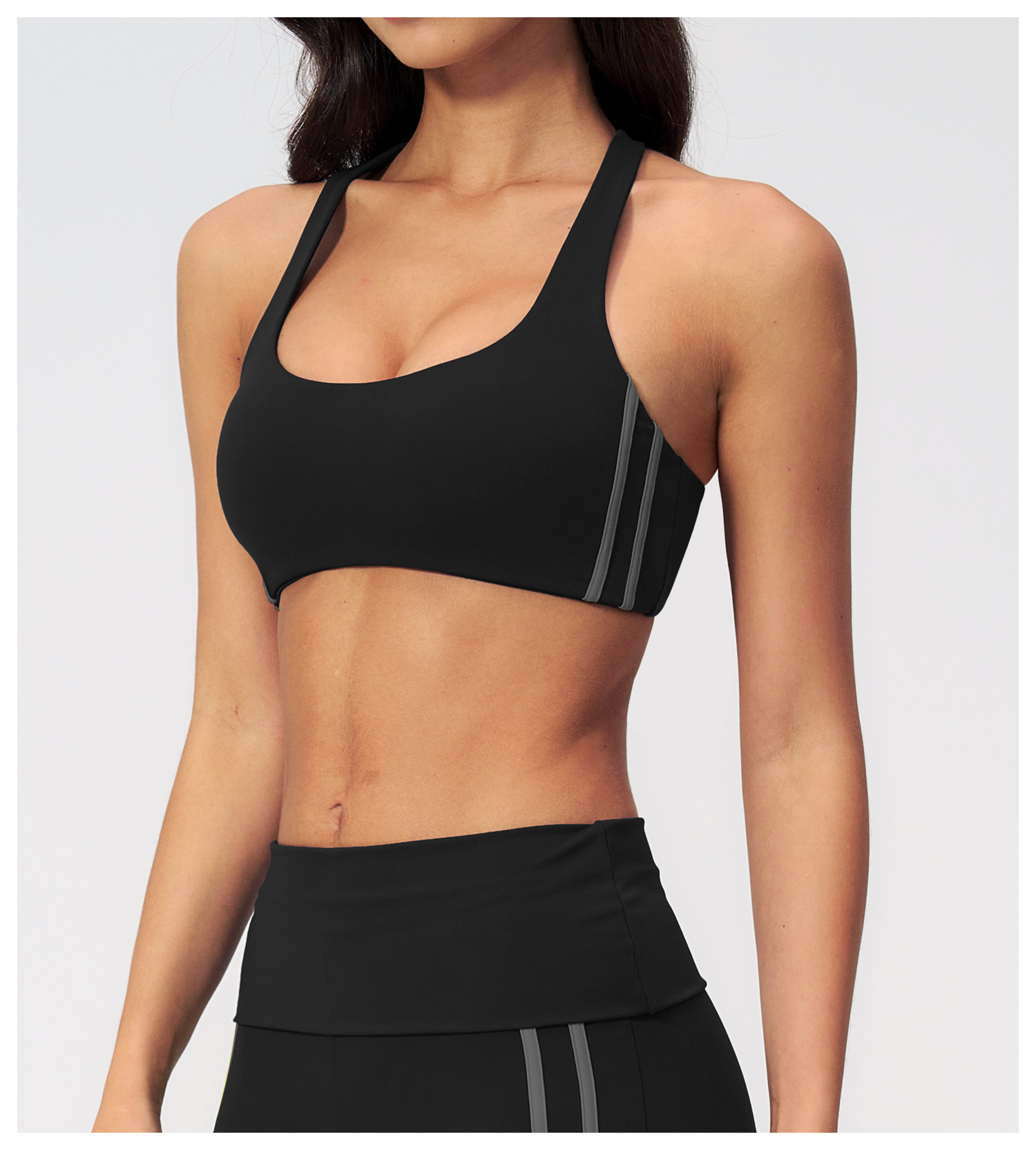 Quick Dry Underwear - Sujetadores deportivos con tirantes cruzados, ropa