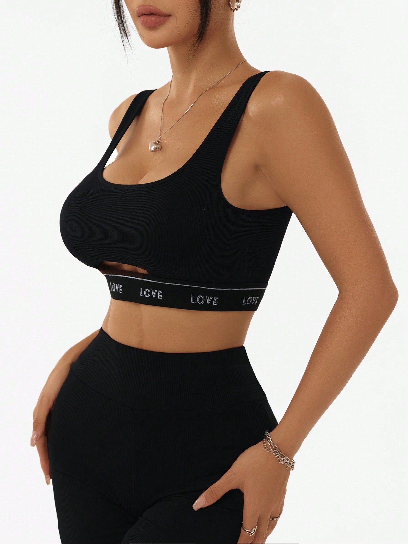 Top deportivo acanalado con cu - Tank Top Ribbed reseña y precio