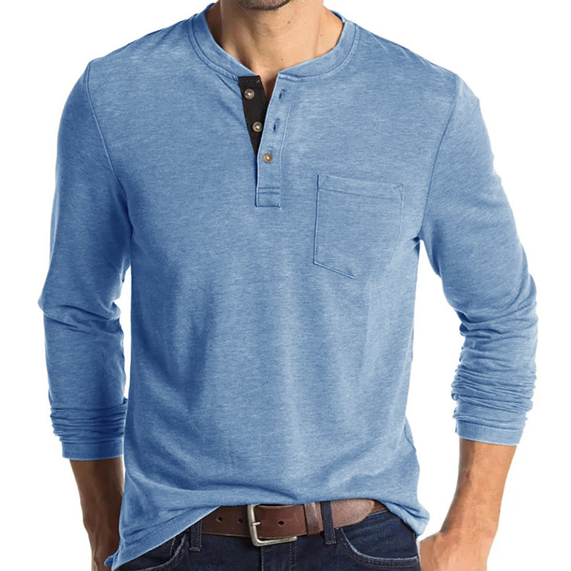 Camiseta de manga larga estilo - Undershirt Crew Neck reseña y precio