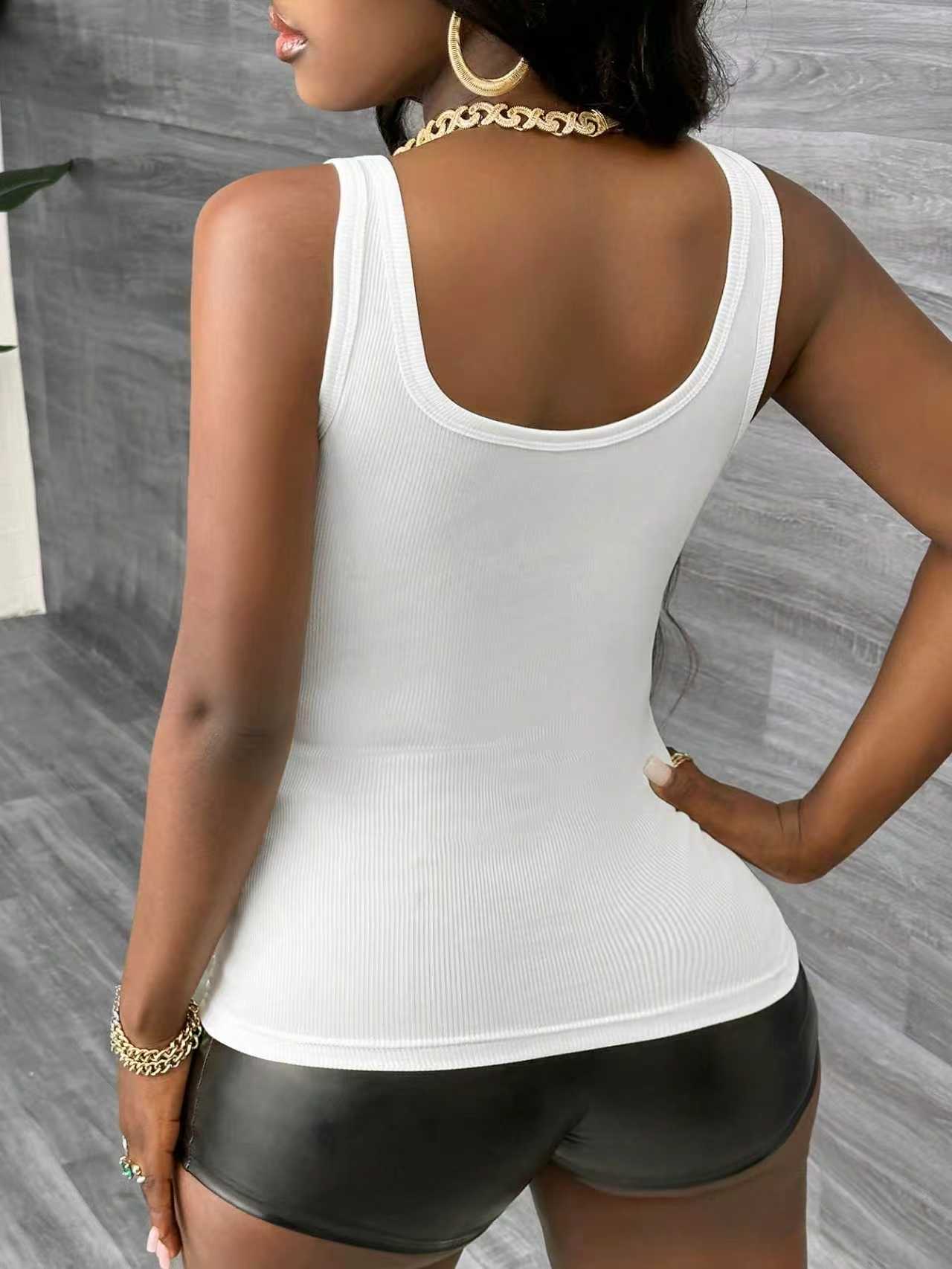 Conjunto de 3 piezas de talla  - Tank Top Ribbed reseña y precio
