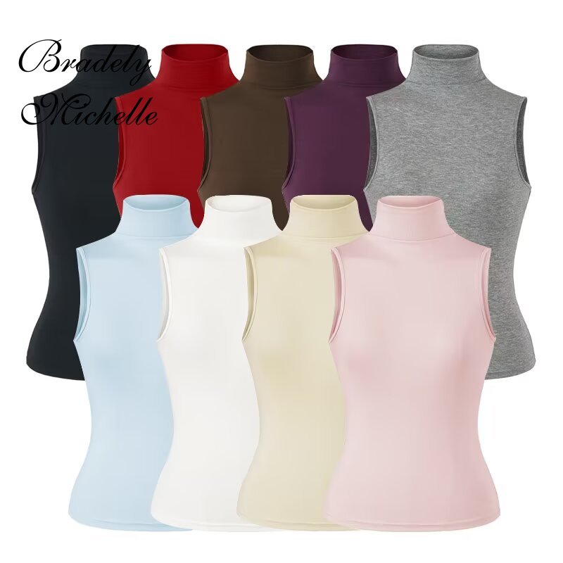 Camiseta sin mangas de cuello  - Tank Top Ribbed reseña y precio