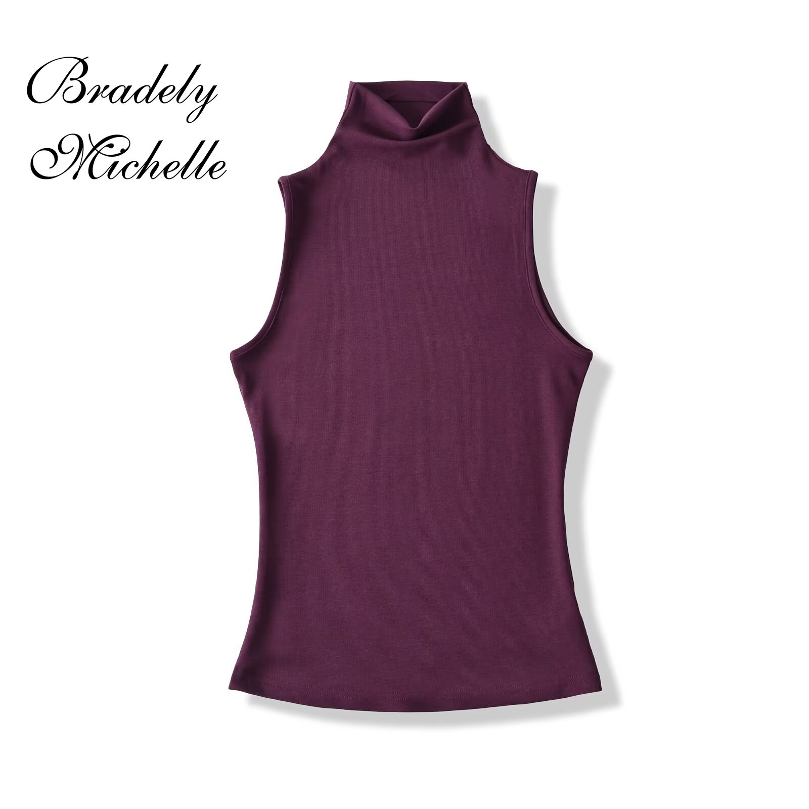 Camiseta sin mangas de cuello  - Tank Top Ribbed reseña y precio